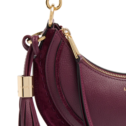 HOBOHÈME - Cassis - Sac Hobo Zippé S