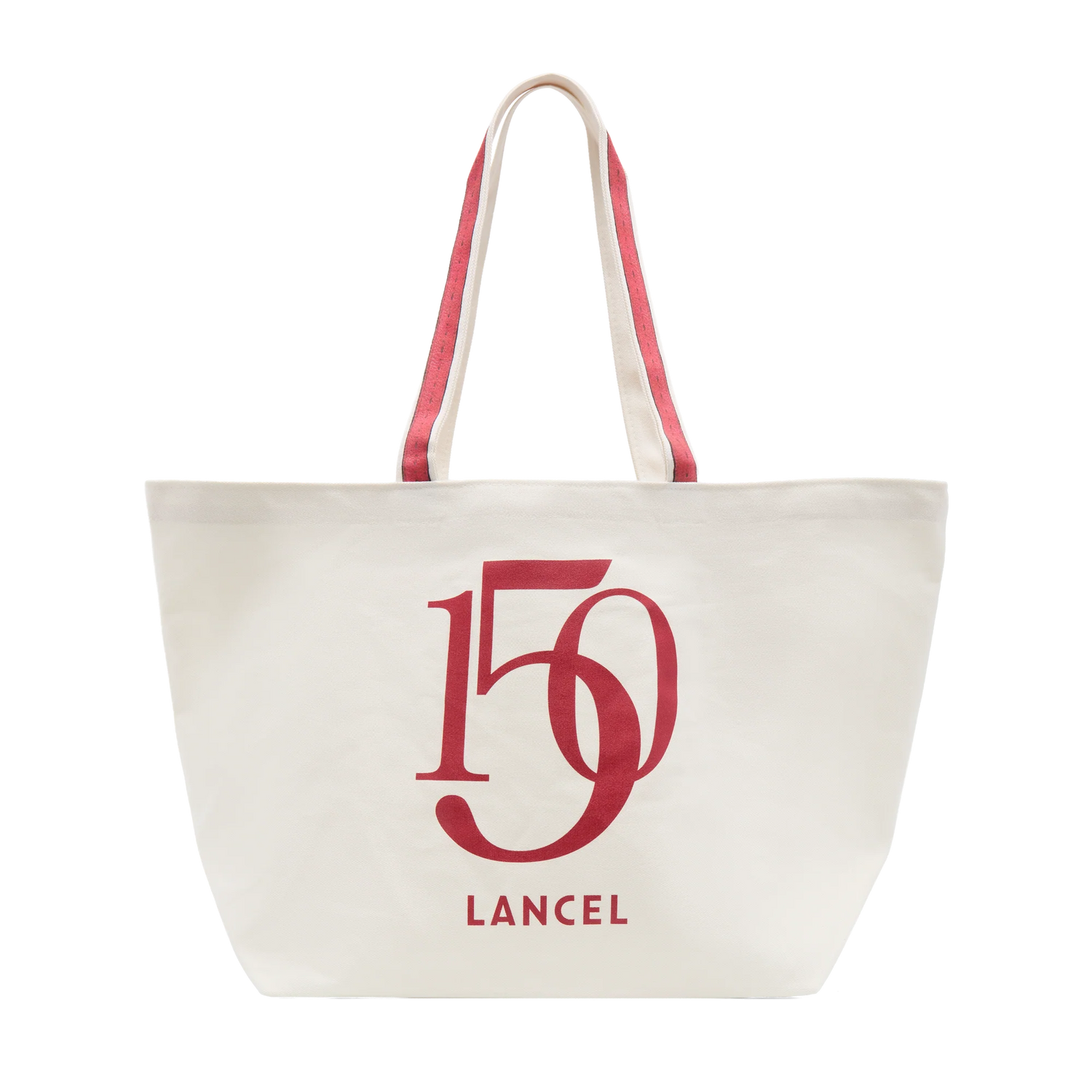 CAPSULE LANCEL 150 ANS - Naturel/Rouge - TOTE BAG