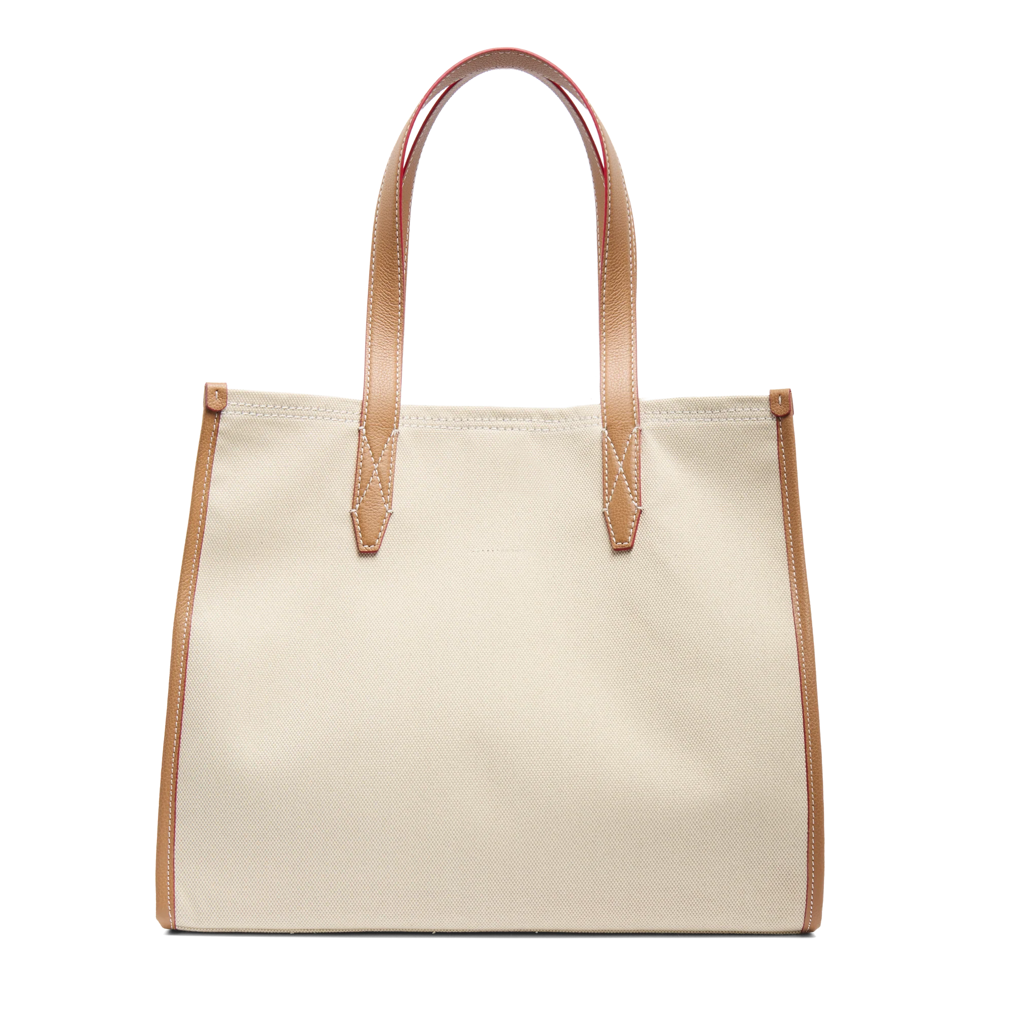 CAPSULE LANCEL - Naturel/Camel -SAC CABAS L