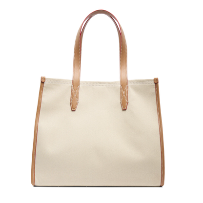 CAPSULE LANCEL - Naturel/Camel -SAC CABAS L