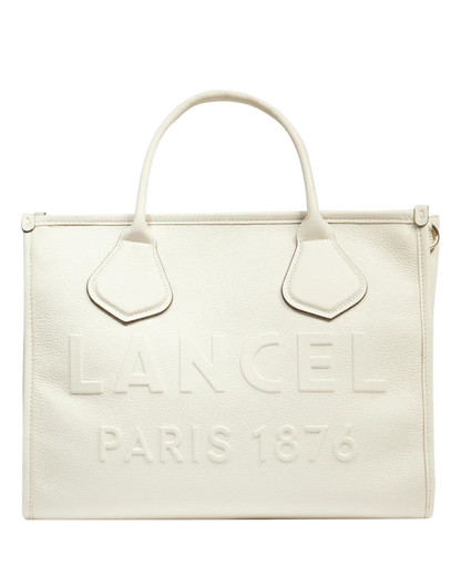 JOUR DE LANCEL - Neige - Cabas zippé M
