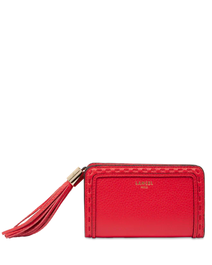 PREMIER FLIRT - Rouge baiser - Portefeuille compact - Grand modèle