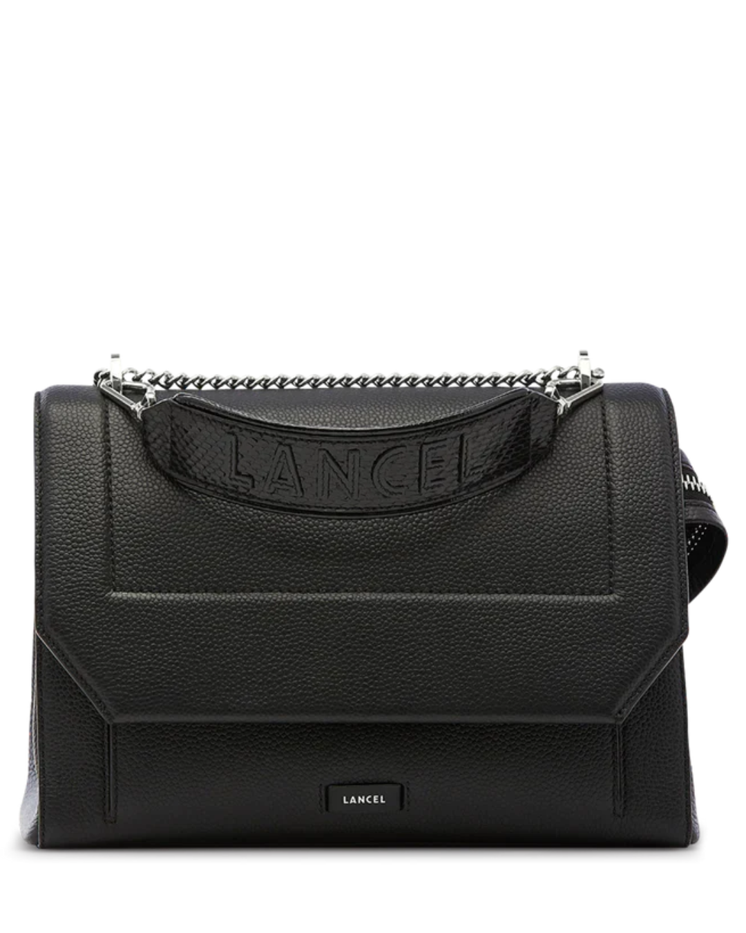 NINON - Noir - Sac rabat L