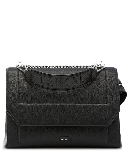 NINON - Noir - Sac rabat L