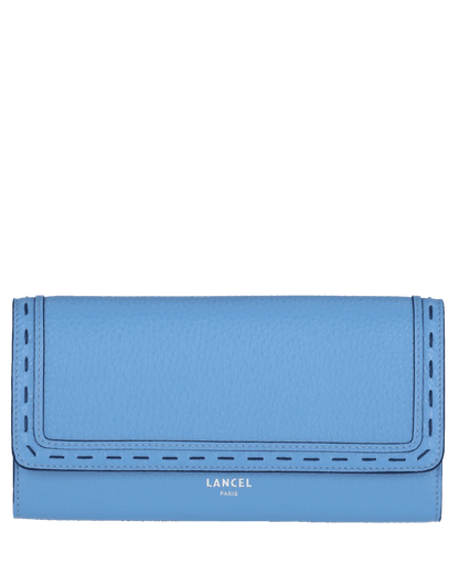 PREMIER FLIRT - Bleu acier - Portefeuille rabat