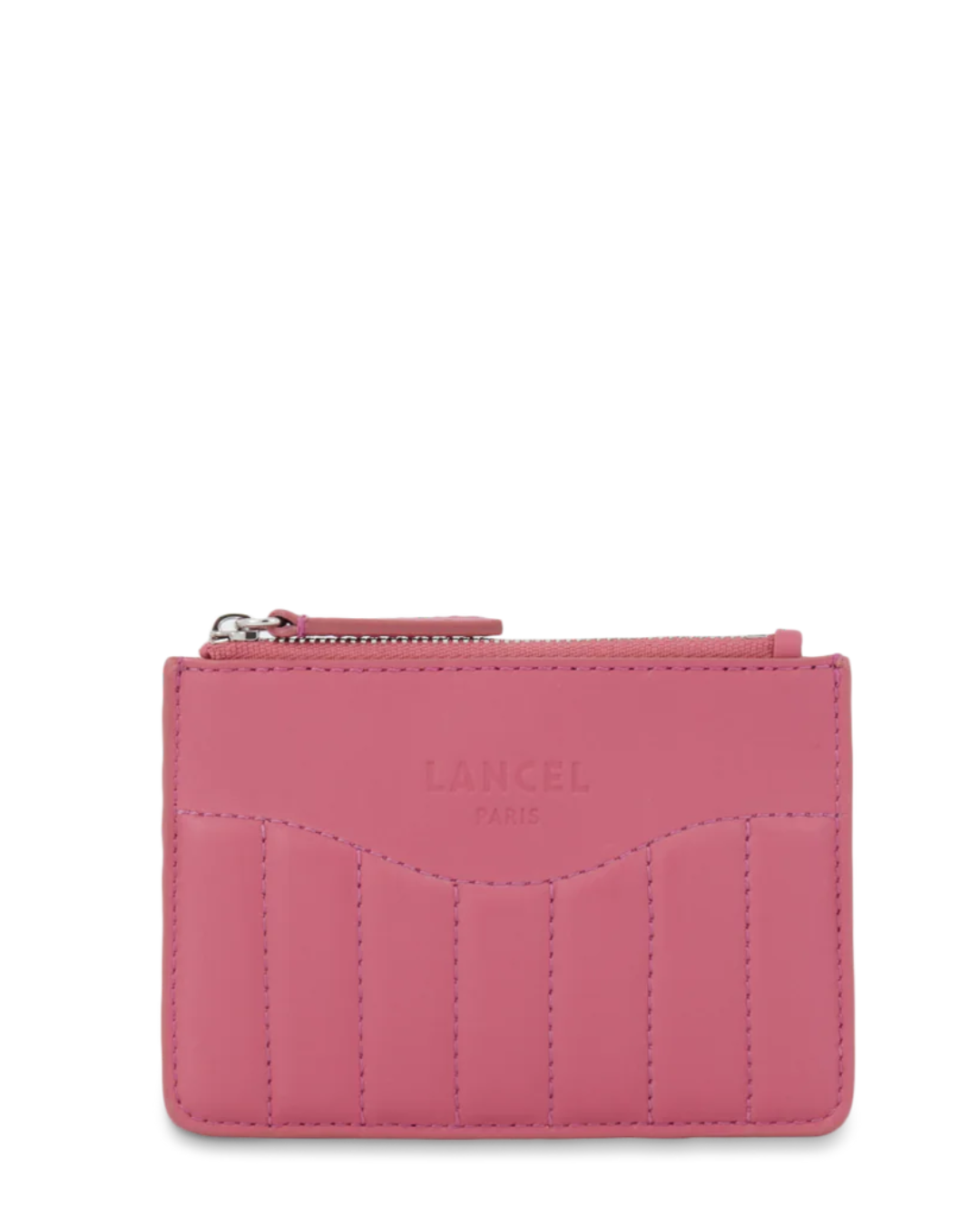 RODÉO - Cerise - Portefeuille compact zippé