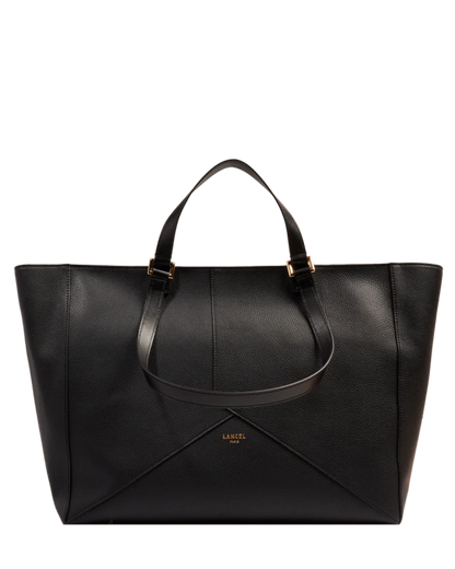 ENVELOPPE - Noir - Sac Cabas Zippé L