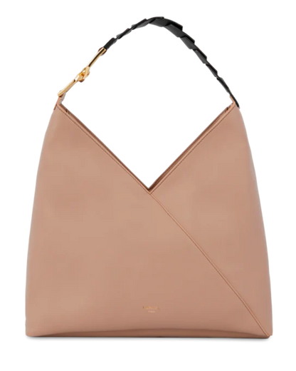 PAGODE - Naturel - Sac hobo zippé