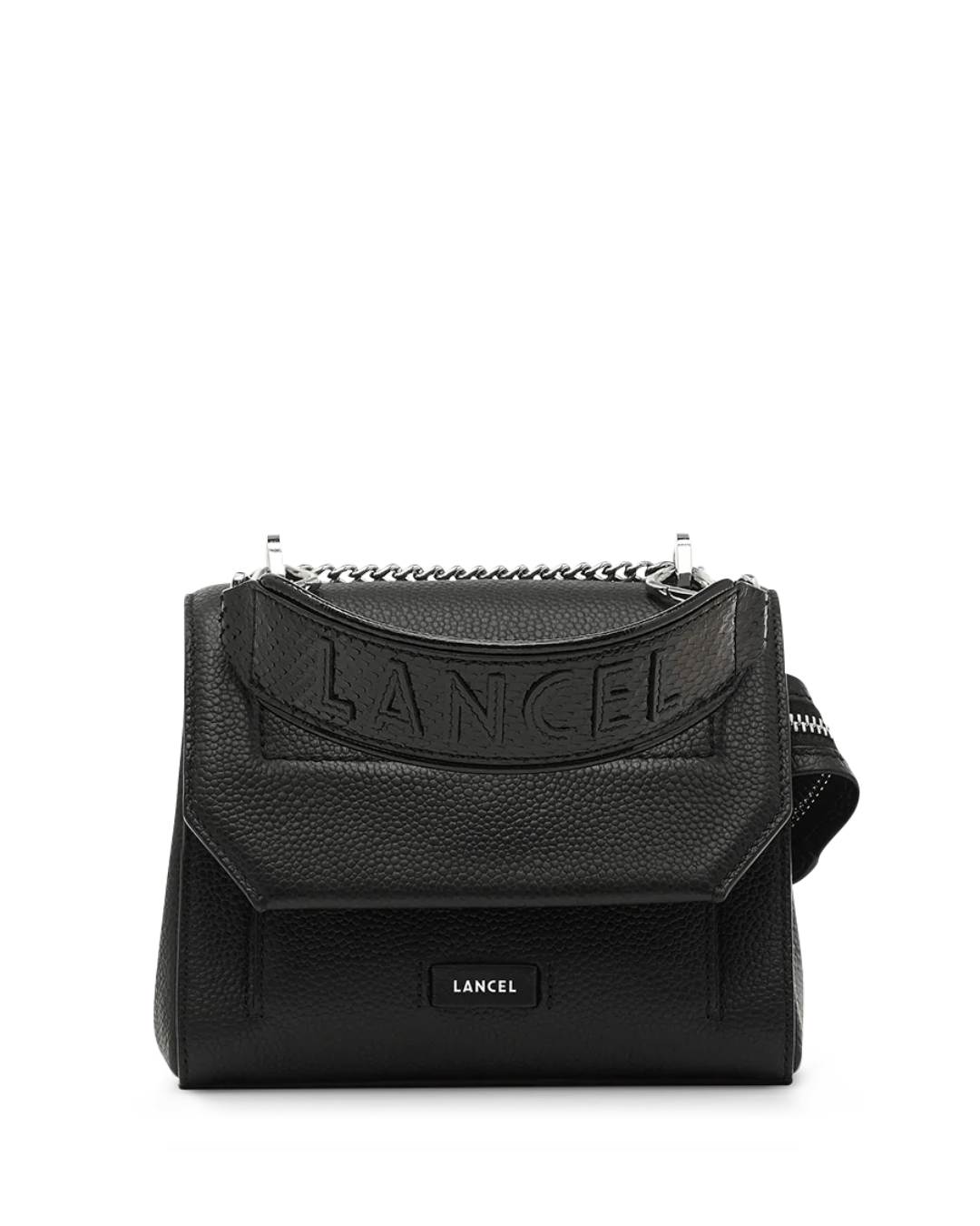 NINON - Noir - Sac rabat S