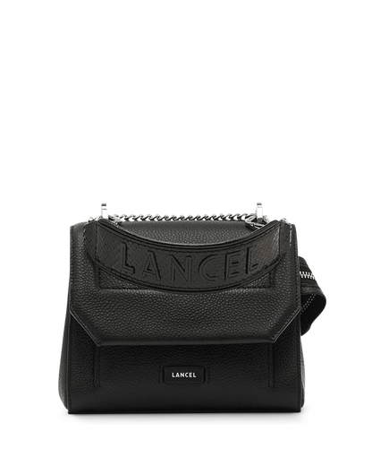 NINON - Noir - Sac rabat S
