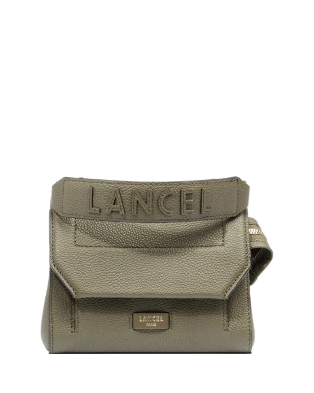 Ninon - Kaki/Doré - Sac rabat S