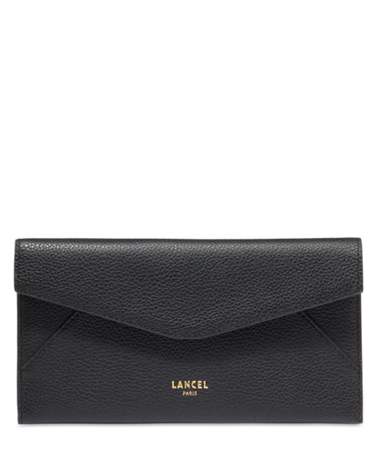 ENVELOPPE - Noir - L Flap Pochette