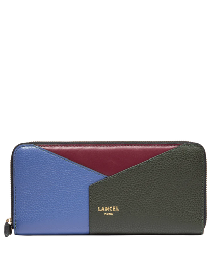 ENVELOPPE - Multico Indigo - Portefeuille zippé