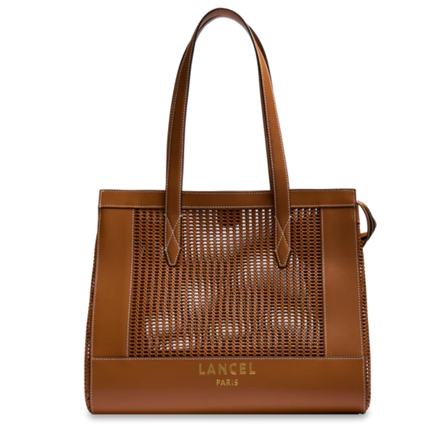 JOUR DE LANCEL - Camel - Cabas zippé L