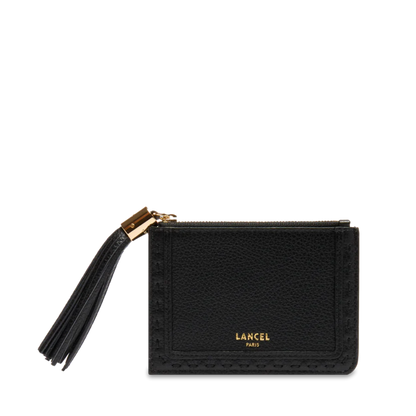 PREMIER FLIRT - Noir - PORTE-CARTES L ZIP AVEC SOUFFLET