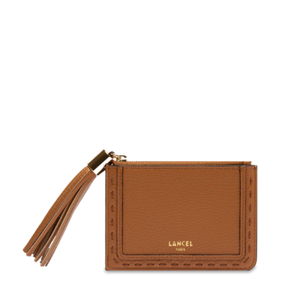 PREMIER FLIRT - Camel - PORTE-CARTES L ZIP AVEC SOUFFLET