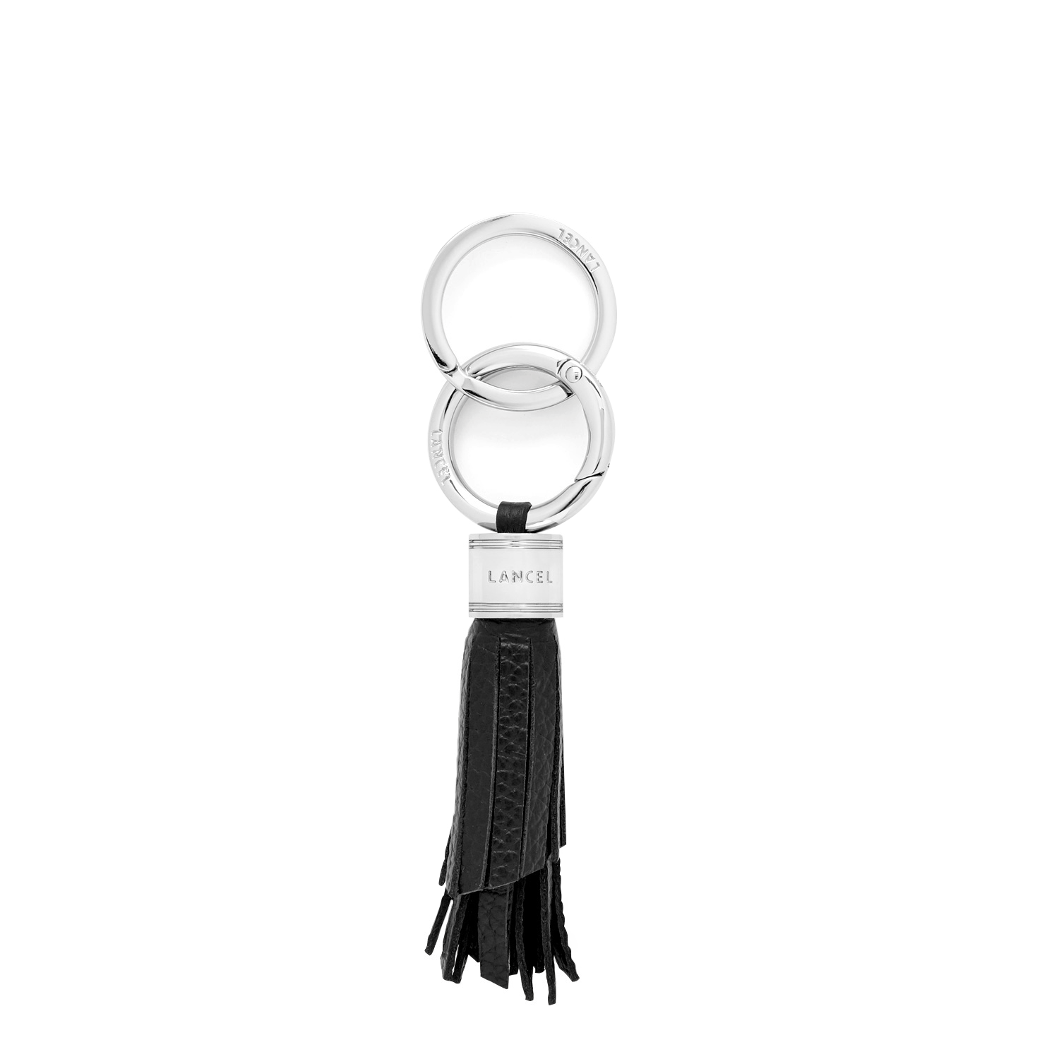 Porte clés - Pompon petit modèle - Noir