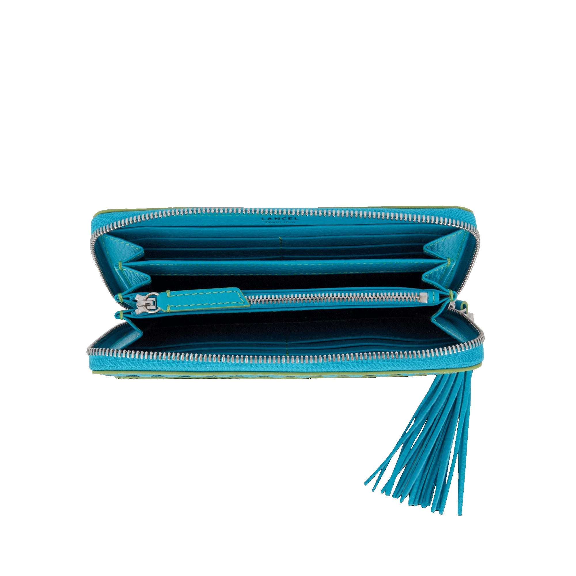 PREMIER FLIRT - Bleu océan - portefeuilles zippé