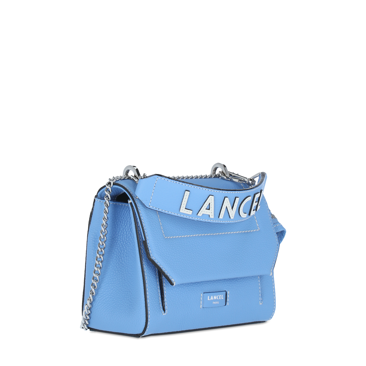 NINON - Bleu acier - Sac rabat S