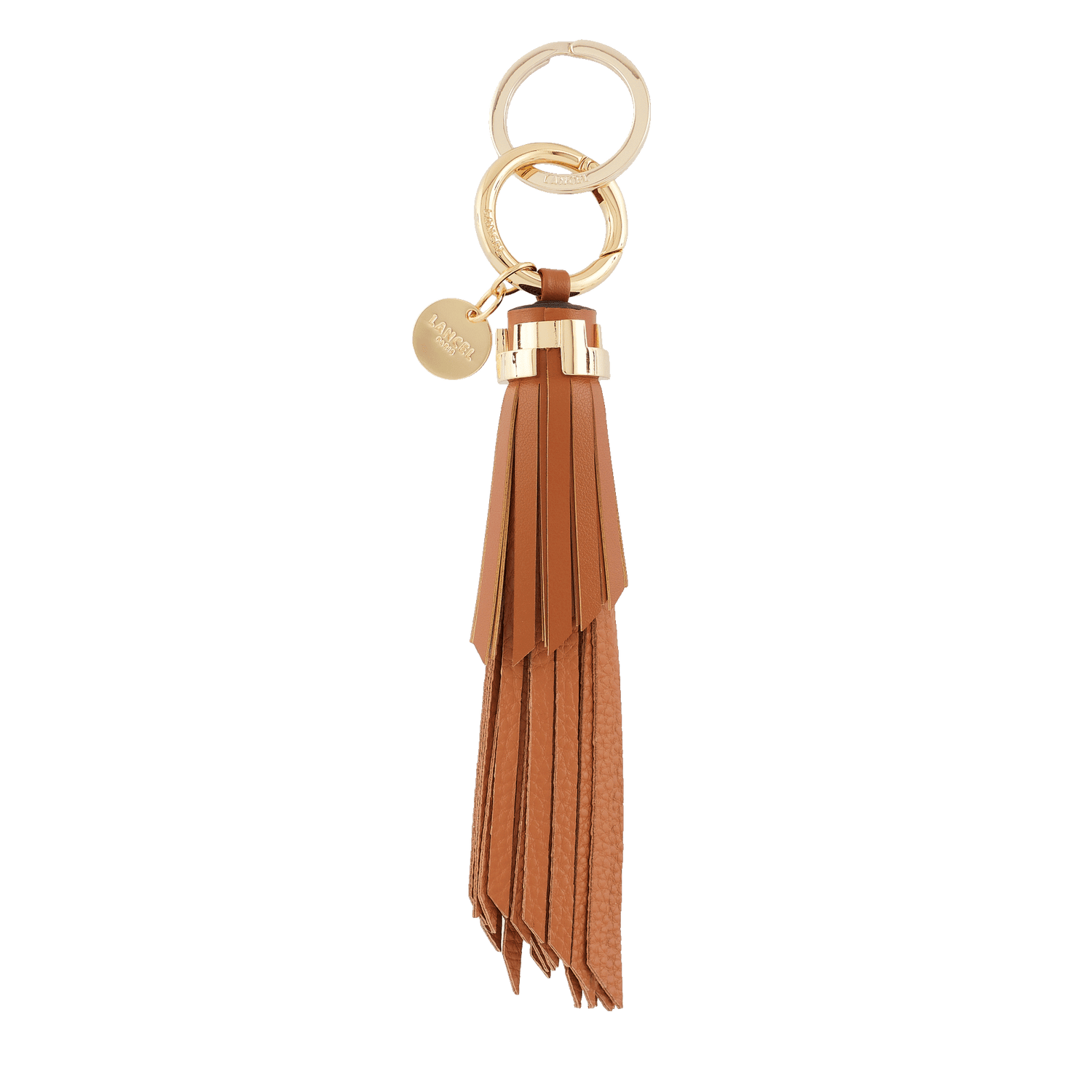 Porte clés - Pompon Néo - Camel