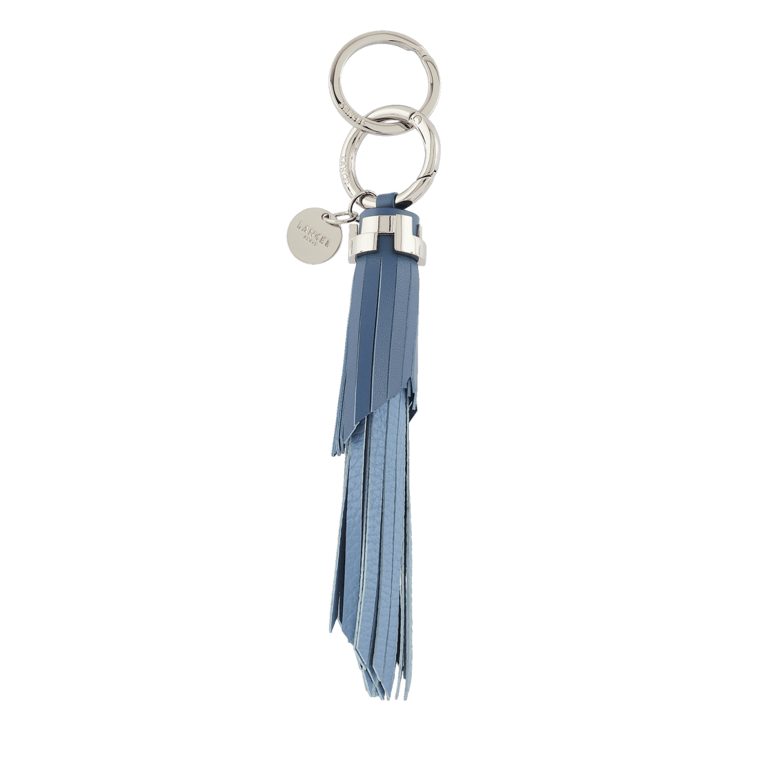 Porte clés - Pompon Néo - Multico Bleu acier
