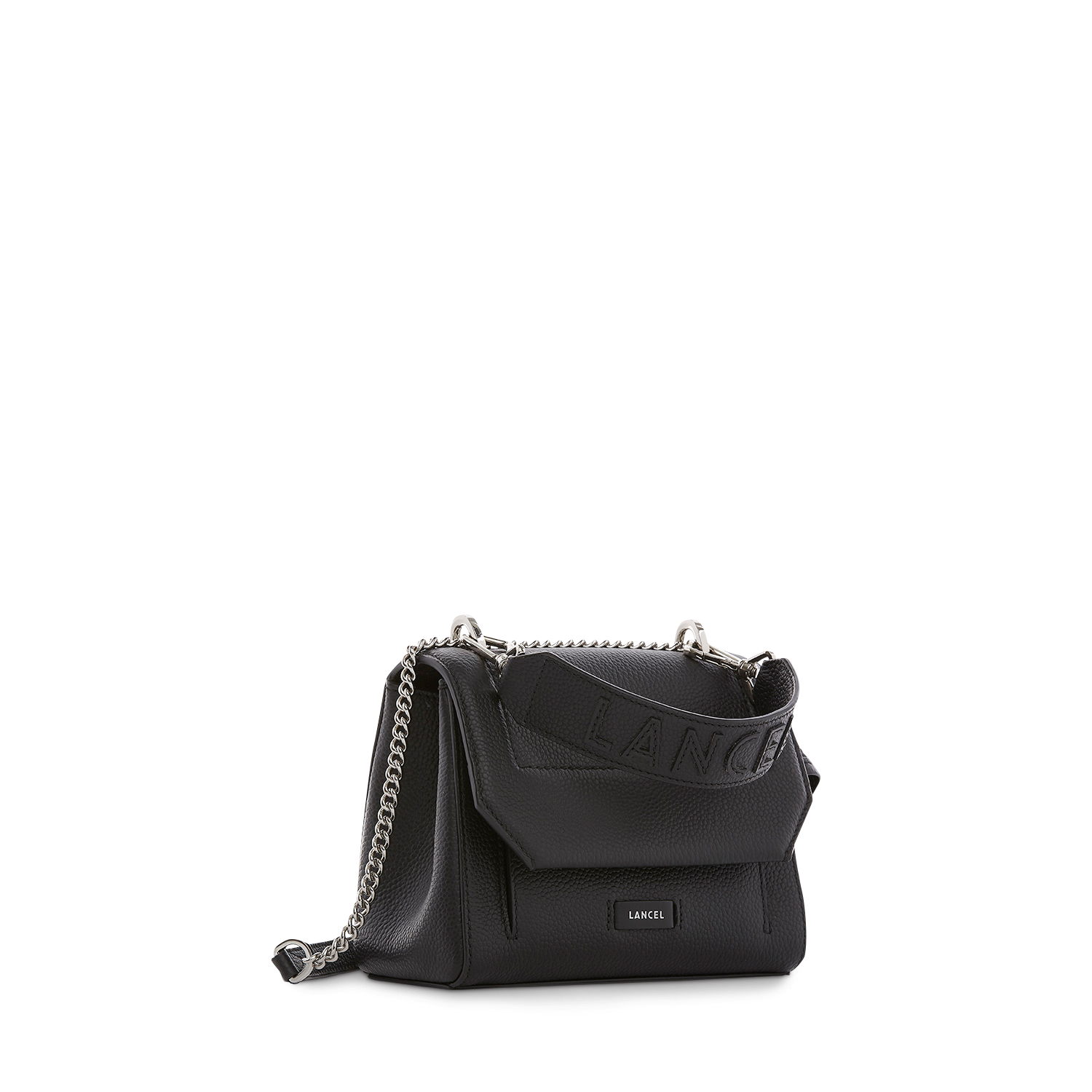 NINON - Noir - Sac rabat S