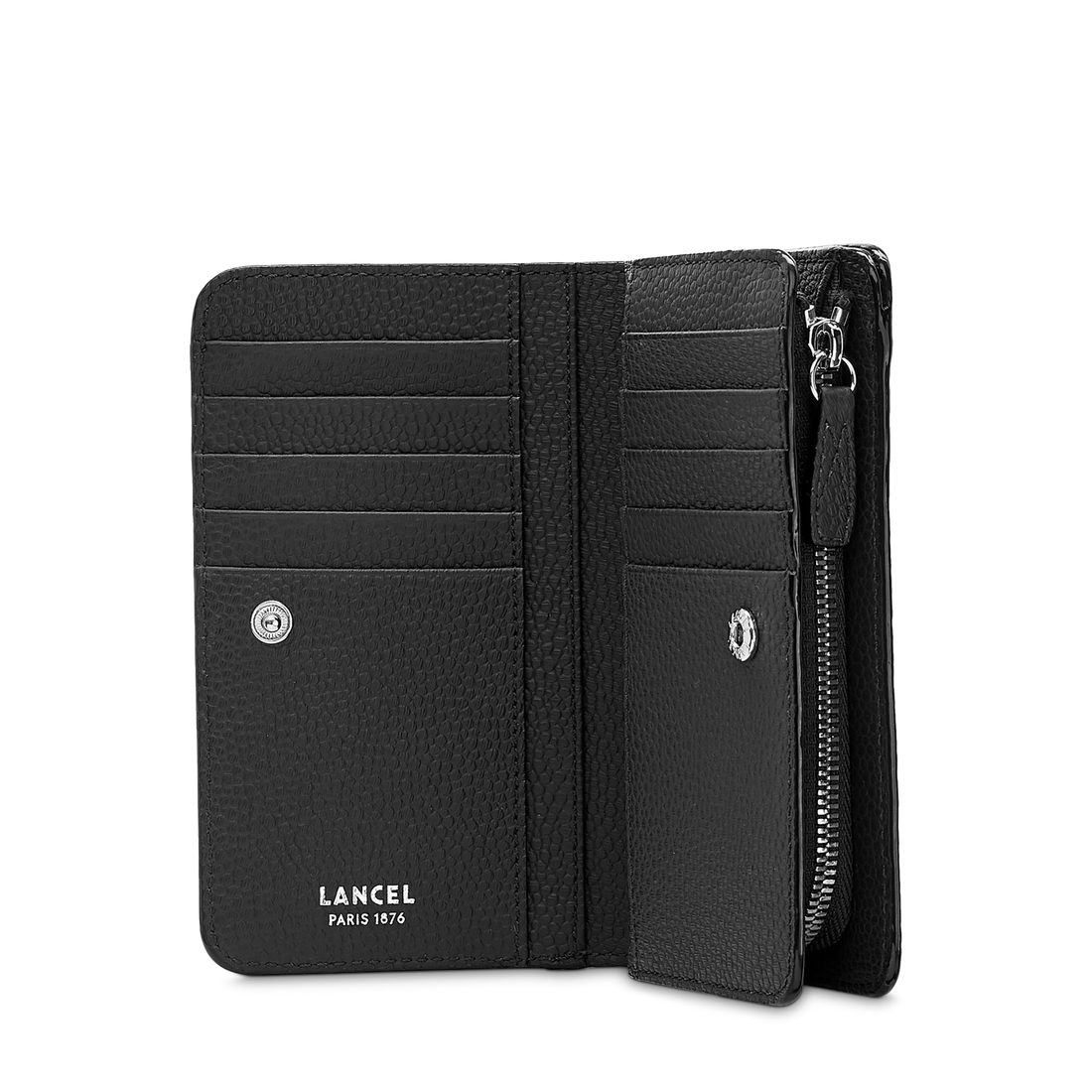 NINON - Noir - Portefeuille compact